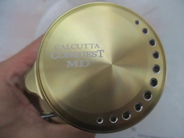 専用カルカッタコンクエストCALCUTTA CONQUEST MD 400XG カルコンのブラックモデルが男前すぎる・・。【23カルカッタコン