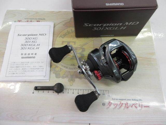 スコーピオンMD 301 XG LH SHIMANO 21スコーピオン MD 301XGLH LEFTの最安値・インプレ