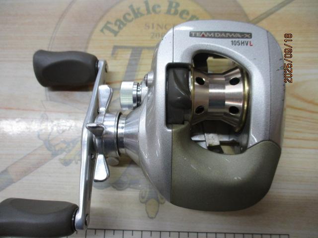 【未使用品】team daiwa 103hiL 希少品 オールドダイワ TEAM DAIWA-X リール 103Hi 右 6.3