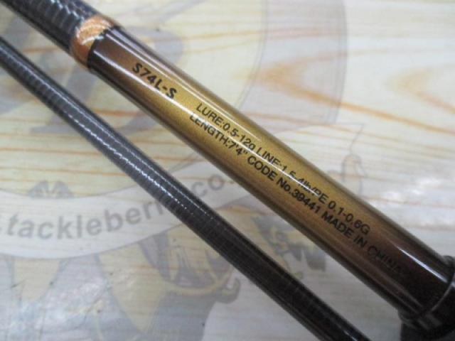 SHIMANO - 【中古/極上品】 シマノ 19 ソアレ BB S74L-S   /P322L DAIWA（釣り） シマノ 19 ソアレBB アジング S74L-S : つり具の