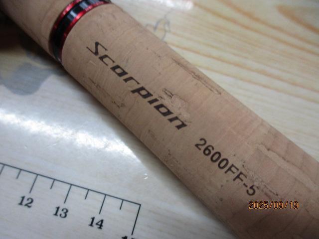 本日0.00まで18000円　シマノ　極美品スコーピオン2600FF-5 シマノ(SHIMANO) スコーピオン 2600FF-5 396297｜アウトドア用品