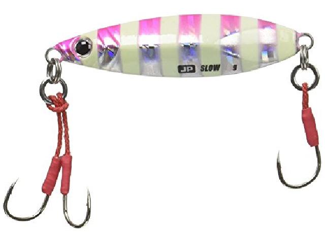 ジグパラスロー50g#026ゼブラピンク