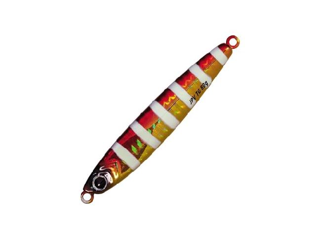ジグパラバーチカルTG100gJPVT-100#077ゼブラレッドゴールド