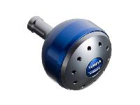 夢屋アルミラウンド型パワーハンドルノブブルーSタイプA