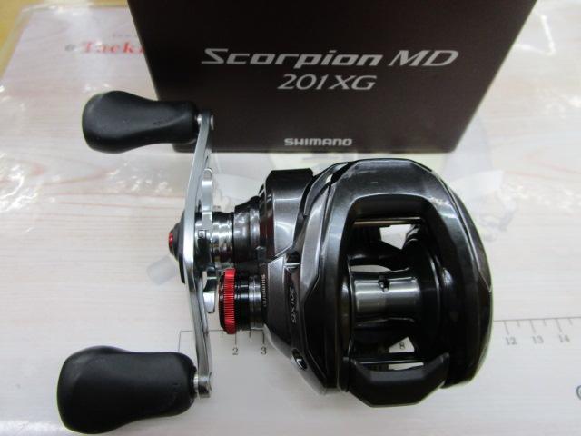 新品　未使用　保管品24.シマノ ベイトリール スコーピオン MD 201XG 24スコーピオンMD 201XG｜＠ベリーネット 日本最大新品中古釣具
