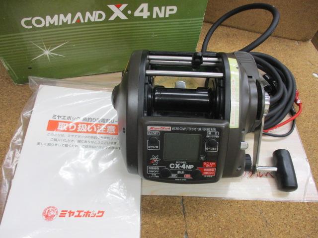 と*く様 【ジャンク品】ミヤマエポック コマンド CX-4 電動リール と*く様 【ジャンク品】ミヤマエポック コマンド CX-4 電動