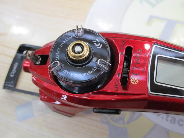 クリスティア ワカサギAIR電動リール レッド