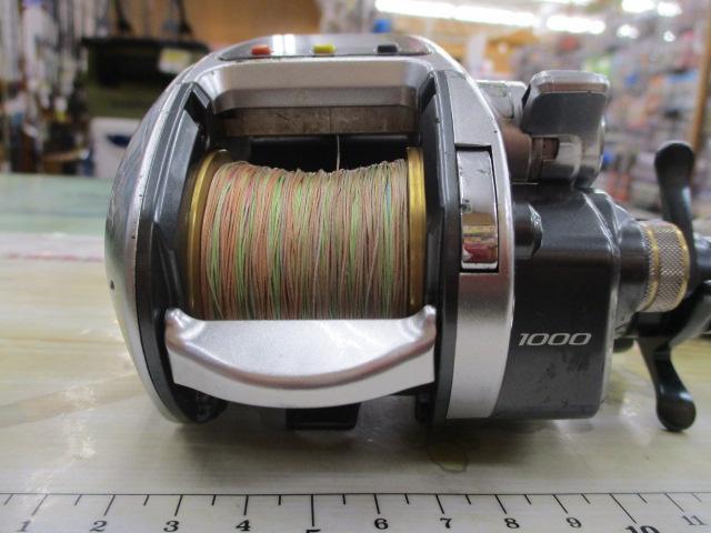【値下】シマノ 11フォースマスター 1000MK 02893 電動リール 釣具 SHIMANO シマノ 11 フォースマスター 電動リール 1000MK 箱