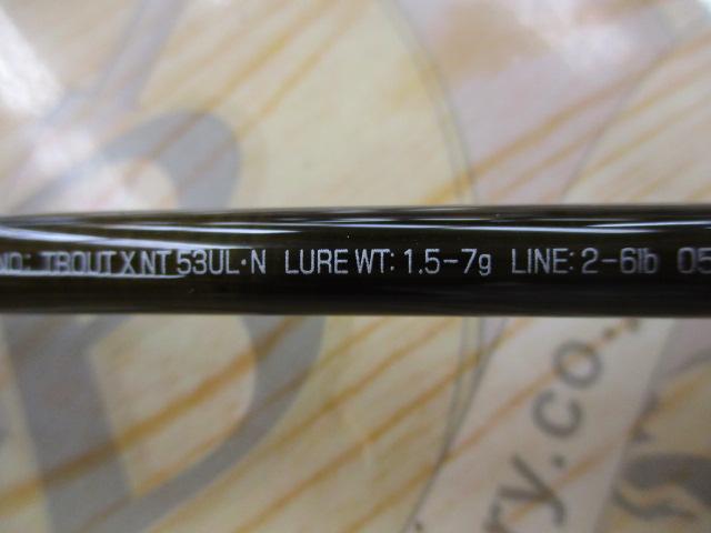 トラウトX NT 53UL・N