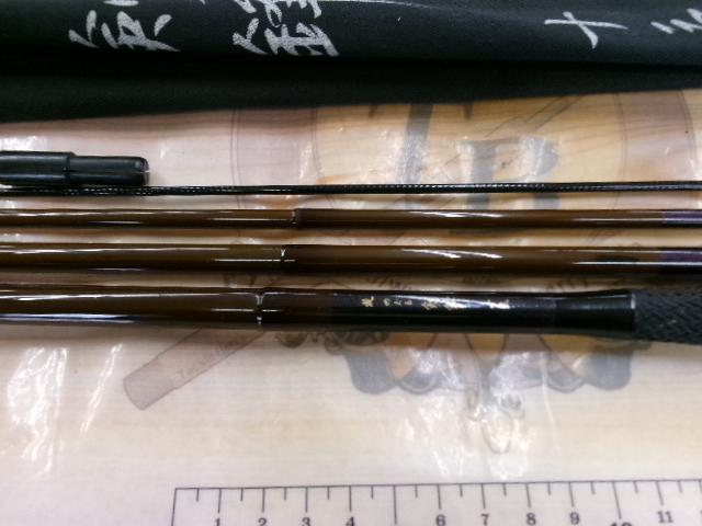 オオモ゙リ-剣鋒-並継 十一 かちどき へら竿 旋 めぐる 並継へら竿 剣鋒 8尺【即日発送