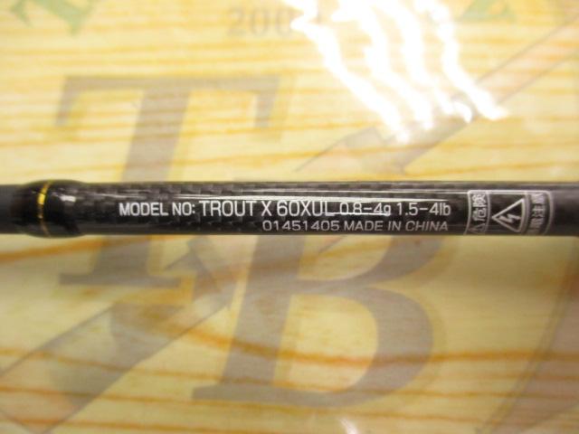 トラウトX 60XUL