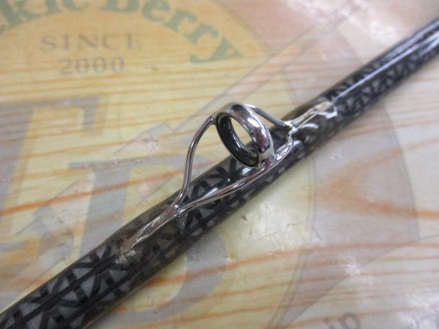 サトリ 3603 ホワイトグラス+4 sic(クリアースレッド/黒フェルール/アルミケース)