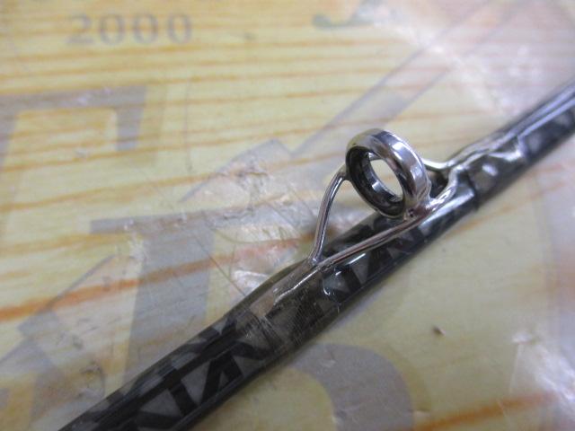 サトリ 3603 ホワイトグラス+4 sic(クリアースレッド/黒フェルール/アルミケース)