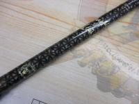 サトリ 3603 ホワイトグラス+4 sic(クリアースレッド/黒フェルール/アルミケース)