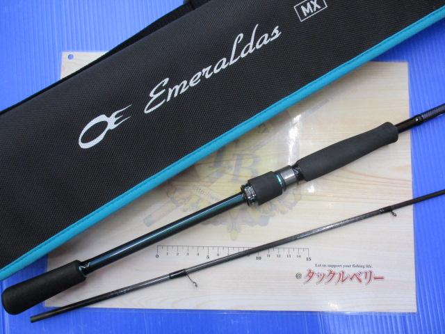 新品 エメラルダスMX 84M-5 ケース付き エメラルダスMXの5ピースのパックロッド「84m-5・N」をインプレ