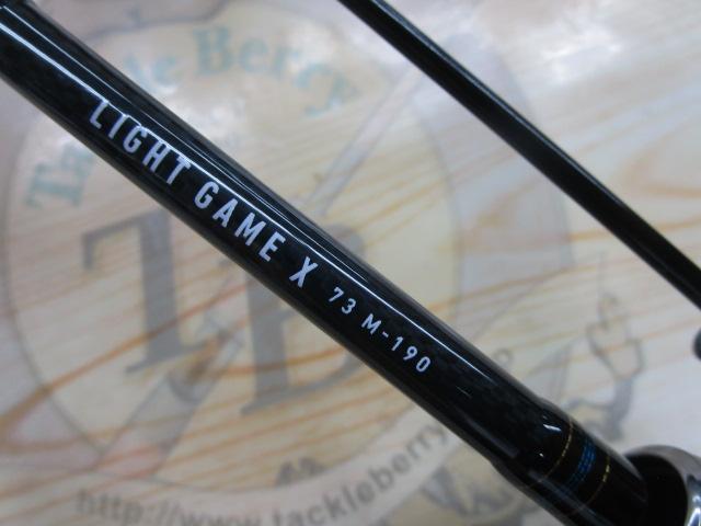 ダイワ ライトゲームX 73 M-190  未使用 ダイワ ライトゲームX 73 M-190・R - 釣具のポイント 【公式