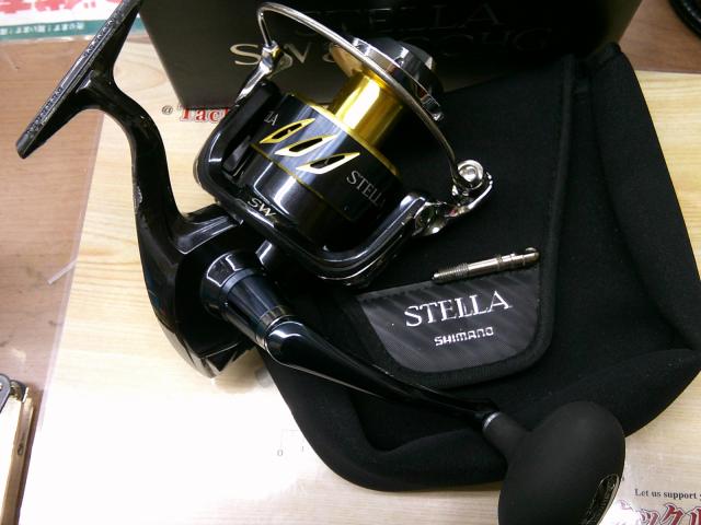 13ステラsw 8000hg シマノ 13ステラSW 8000HG/P312M 美品 スピニングリール : 釣
