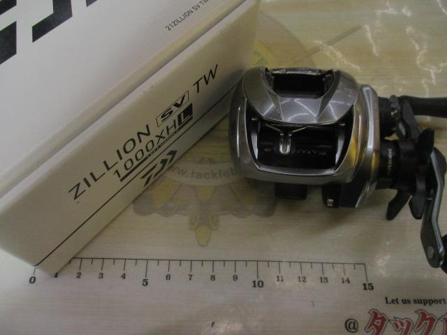 21ジリオン SVTW 1000XHL 美品 ダイワ(Daiwa) 21ZILLION(ジリオン) SV TW 1000XHL 左巻き
