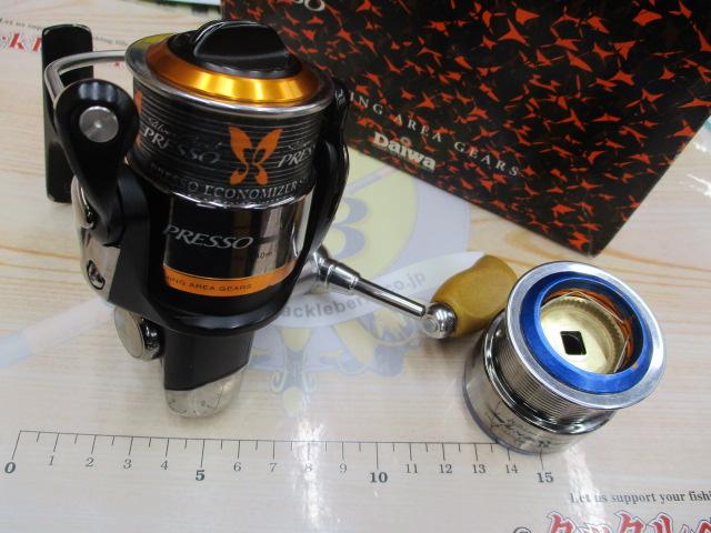 ダイワ　シルバークリークプレッソスピニングリールとロッド2点セット ダイワ シルバークリークプレッソスピニングリールとロッド2点