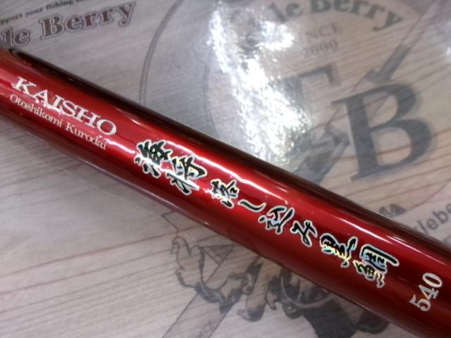 CB海将落とし込み黒鯛540