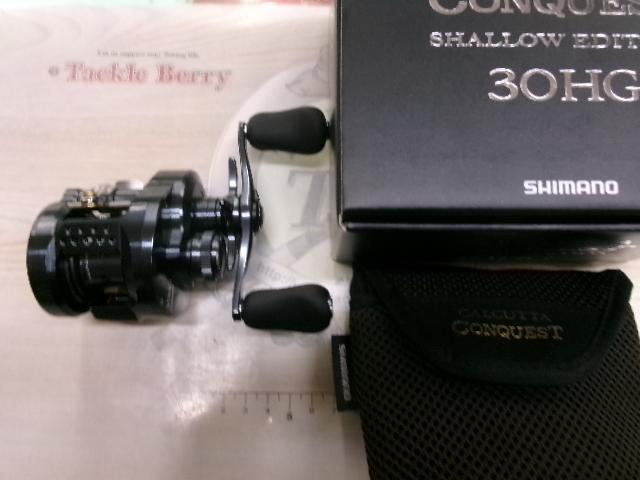 24 カルカッタコンクエスト シャローエディション 30 HG 【新品未使用品】 シマノ 24 カルカッタコンクエスト シャローエディション 30HG