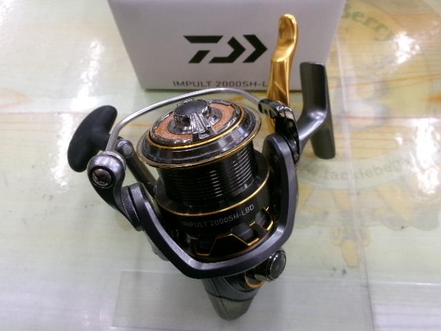 ダイワ 17インパルト 2000SH-LBD 美品 DAIWA（釣り） ダイワ 17 インパルト 2000SH-LBD 15RCS ISO口太