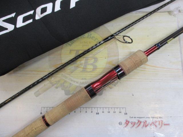 シマノ スコーピオン 2704RS-2 美品 シマノ スコーピオン 2704RS-2 (スピニングモデル) ワン&ハーフ2ピース
