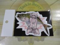 フィッシュアートステッカーミニアジ