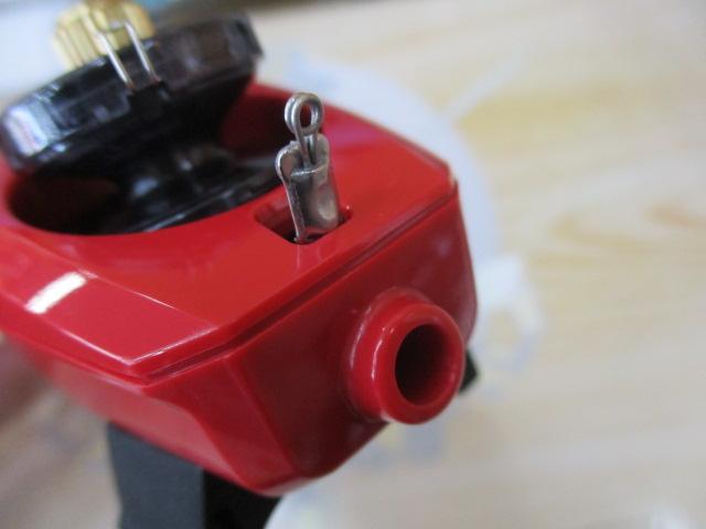 クリスティア ワカサギE電動リール レッド