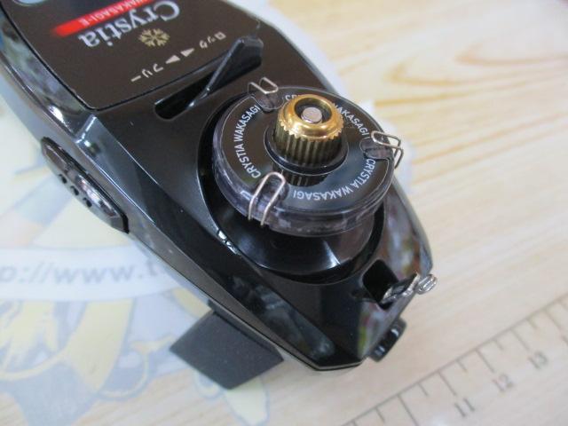 クリスティア ワカサギE電動リール ブラック