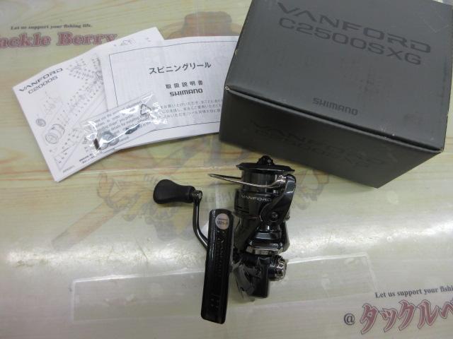 24ヴァンフォード　C2500SXG シマノ スピニングリール 24ヴァンフォード C2500SXG