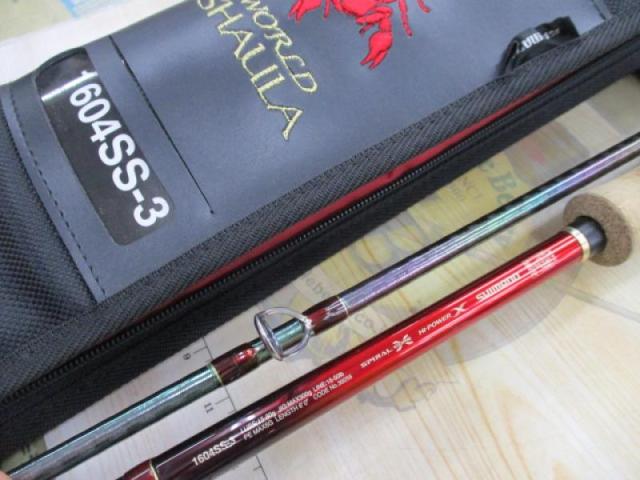 18ワールドシャウラ1604SS-3 シマノ 18 ワールドシャウラ 1604SS-3 (ベイトモデル) / バスロッド