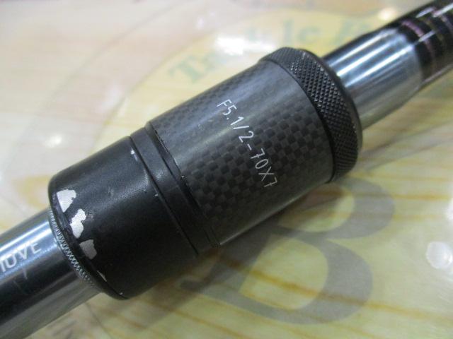 デストロイヤー F5・1/2-70X7(X7)スケルトンリールシート