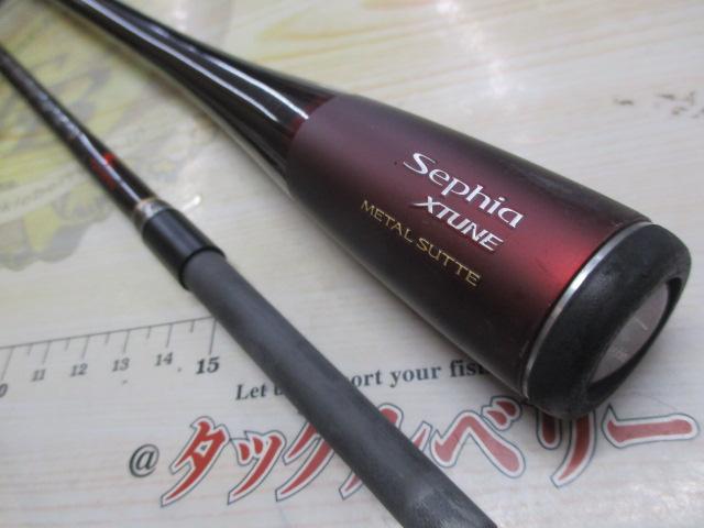 シマノのセフィア エクスチューン メタルスッテ B605M-S シマノ セフィア エクスチューン メタルスッテ B66M-S/F (ロッド