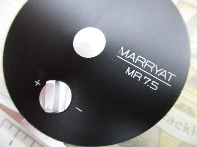 MARRYAT MR 7.5 ブラック　フライリール MARRYAT MR 7.5 ブラック フライリール マリエットMARRYAT MR 7