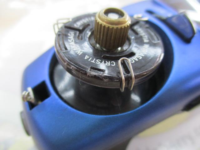 クリスティア ワカサギCR3+電動リール マットブルー｜＠ベリー