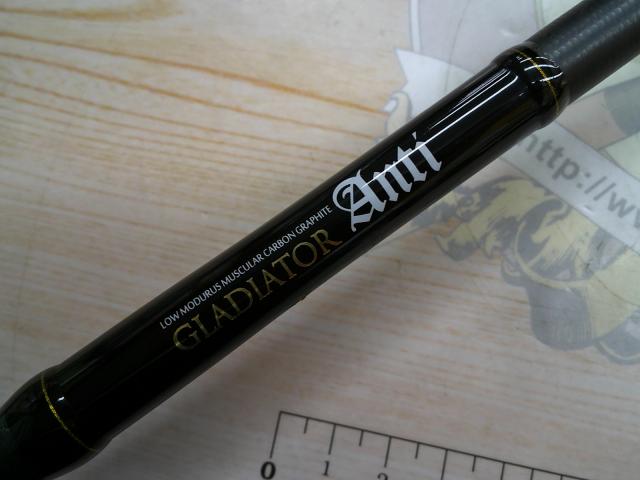 レイドジャパン　グラディエーターアンチ　GA-72HC キングヘビー　美品 レイドジャパン バスロッド グラディエーター アンチ GA-72HC