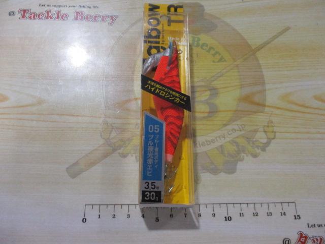 エギボーアオリTR3.5号30g#05ブル夜光赤エビ