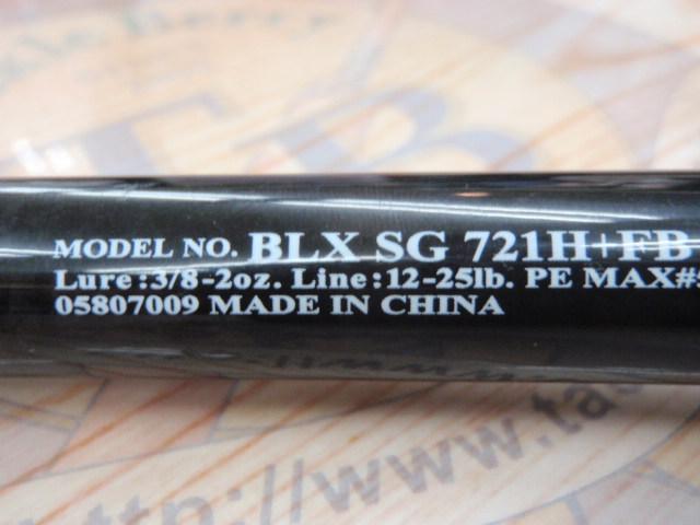 ブラックレーベル BLX SG 721H+FB｜＠ベリーネット 日本最大新品