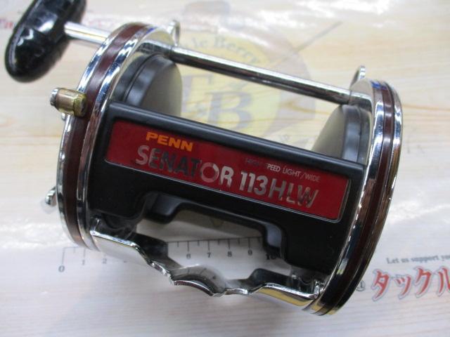 ペンリールスペシャルセネター113H 4/0トローリングリール！ Penn ペン 両軸リール セネター メタルリール 113H2