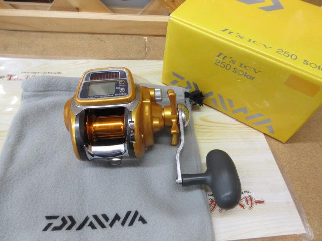 DAIWA It's ICV 250 ソーラー 電動リール ダイワ リール イッツ ICV 250 SOLAR 電動リール DAIWA It's ICV