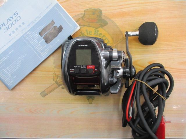 中古・シマノ・16プレイズ3000 16PLAYS3000、マダイ、ヒラメ、アジ 中古・シマノ・16プレイズ3000 16PLAYS3000、マダイ、ヒラメ