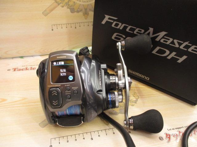 【新品未使用品】 23 フォースマスター　600dh シマノ 23 フォースマスター 600DH 電動リール - 最安値・価格