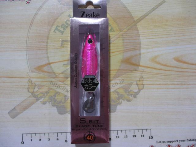 SビットブレイドUVグローアピール40g#SBB215ピンクゼブラUV