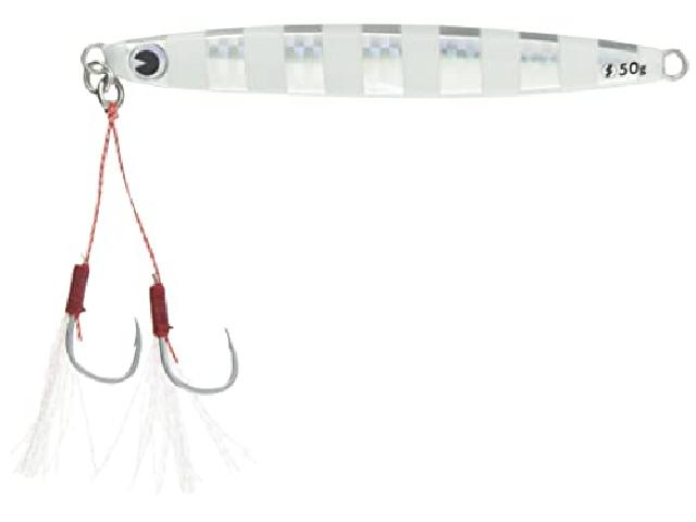 ガン助50g#GS50-004ボーダーブルーグロー