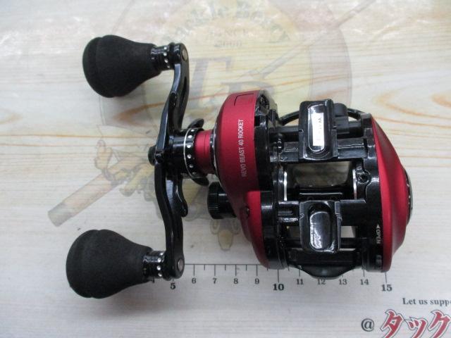 即決！◆新品！アブ レボ ビースト 40 ロケット◆ 右巻 9.2：1 REVO BEAST ROCKET（レボ・ビースト ロケット）｜AbuGarcia