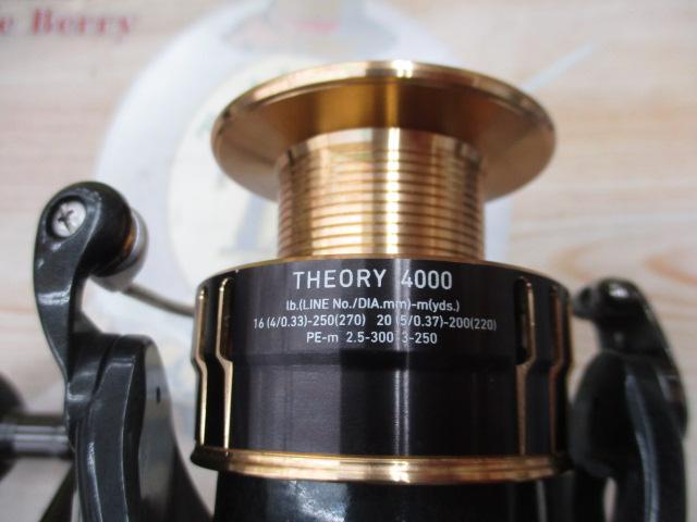 未使用　ダイワ　THEORY4000　セオリー4000 ダイワ(DAIWA) 17セオリー(THEORY) 4000 17セオリー(THEORY
