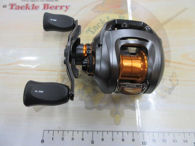 ダイワ　スティーズ　sv6.3l ベイトリール ブラック/オレンジ ダイワ スティーズ sv6.3l ベイトリール ブラック/オレンジ