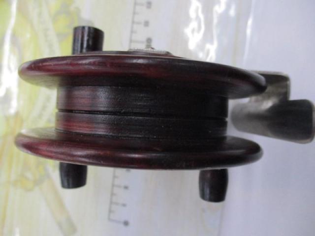 重利作 手作り木製リール86