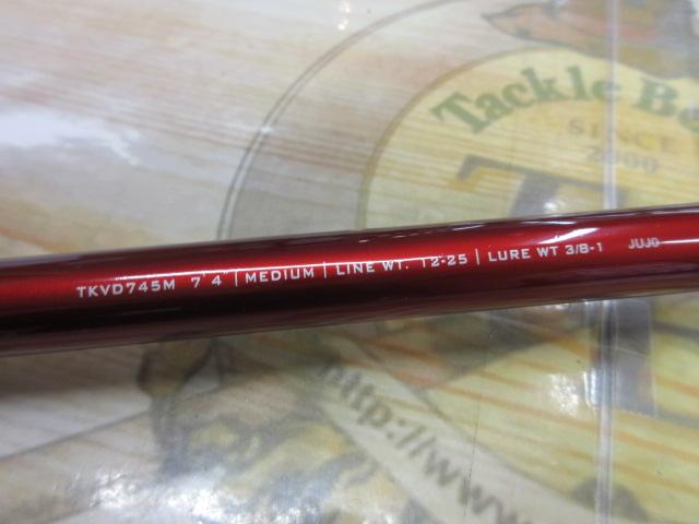 クアンタムツアーケビンバンタムクランキングロッドTKVD745M